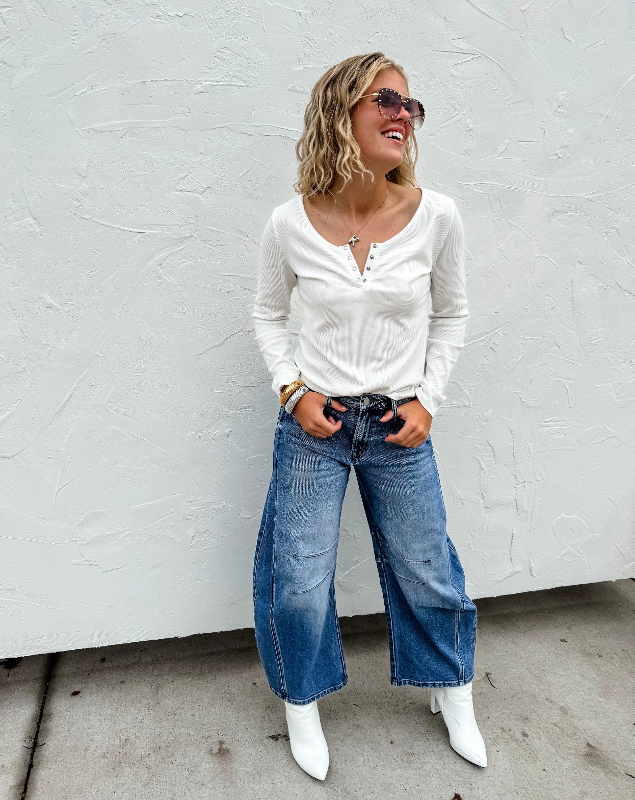 BEX BARREL JEANS
