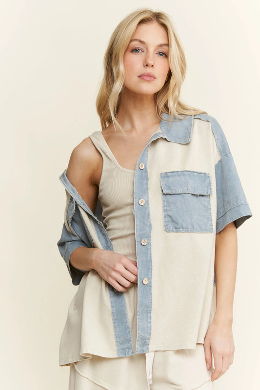 Spare Time Flower Power Top