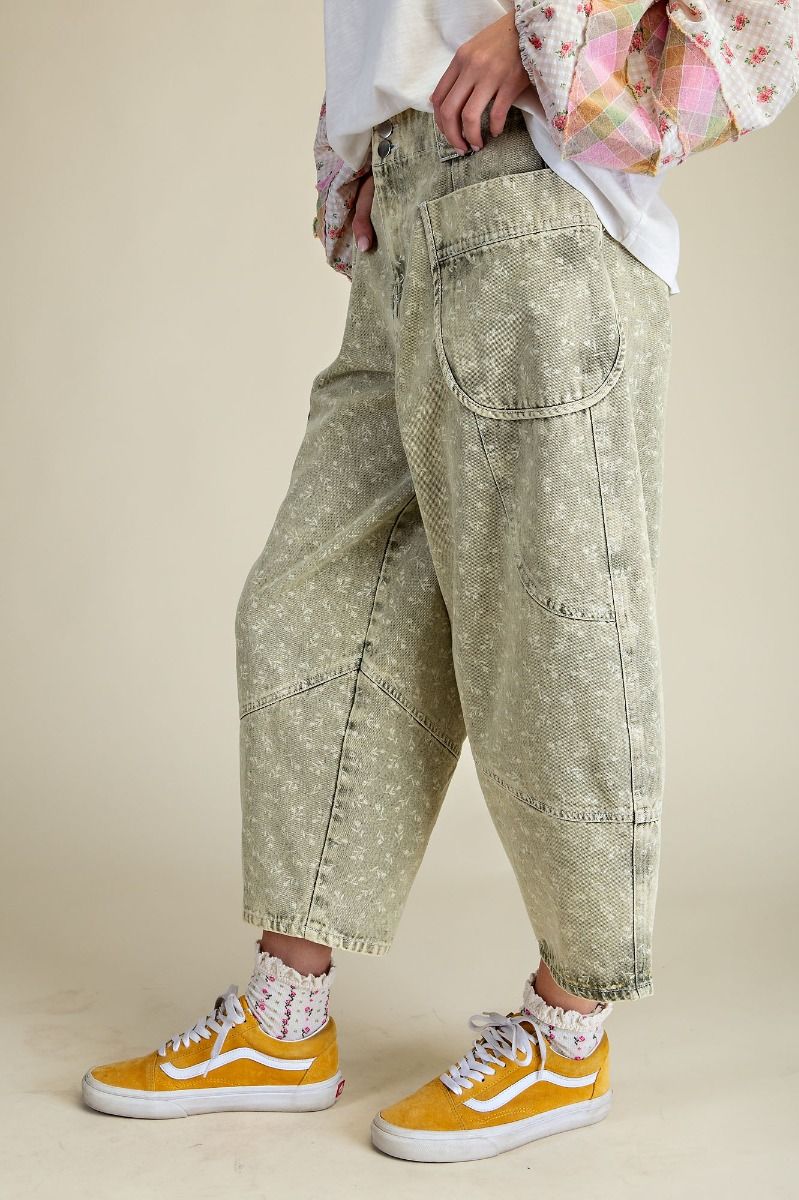 Wild Sage Barrel Pants
