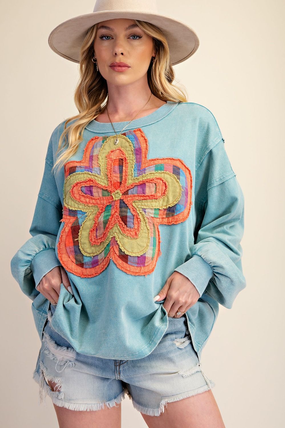 Flowers for Hours Pullover