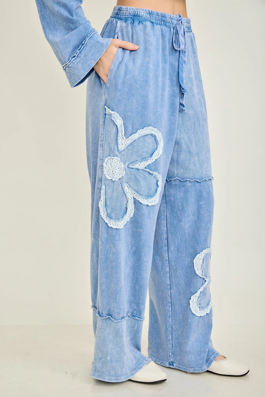 Blue Meadow Pants