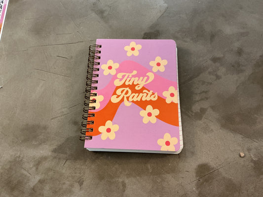 Tiny Rants Mini Spiral Notebook