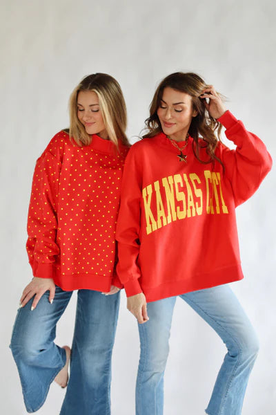 Kansas City Reversible Mock Sweatshirt