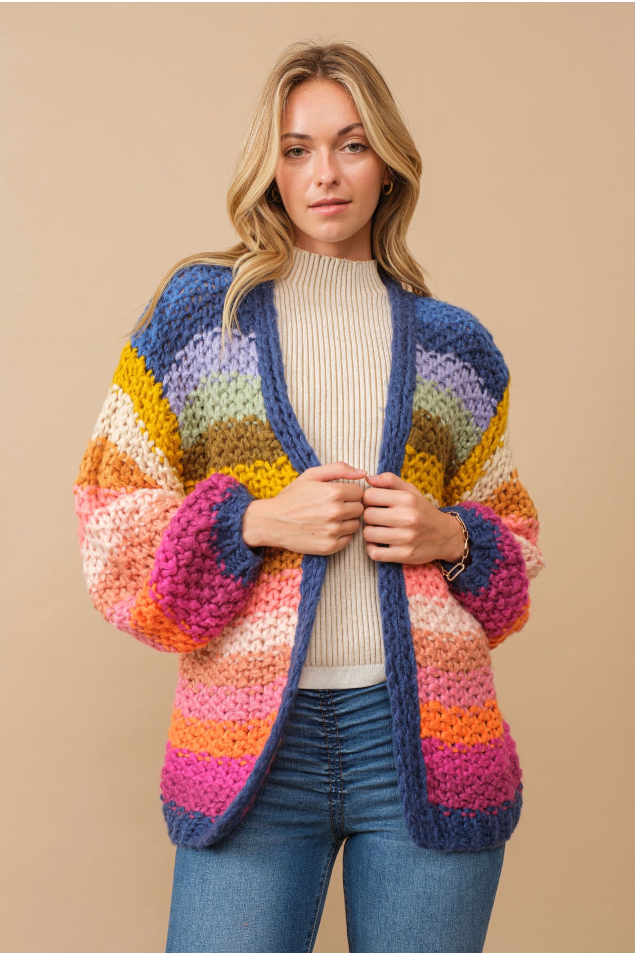 Rebecca Masters Crochet Cardigan