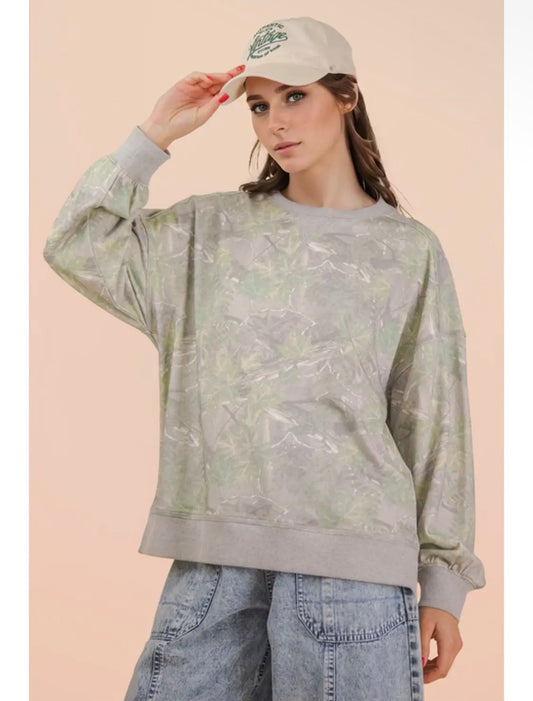 Camo Crush Pullover