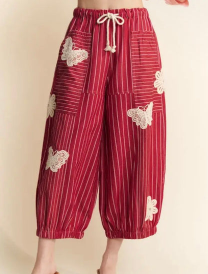 Butterfly Effect Pinstripe Pants