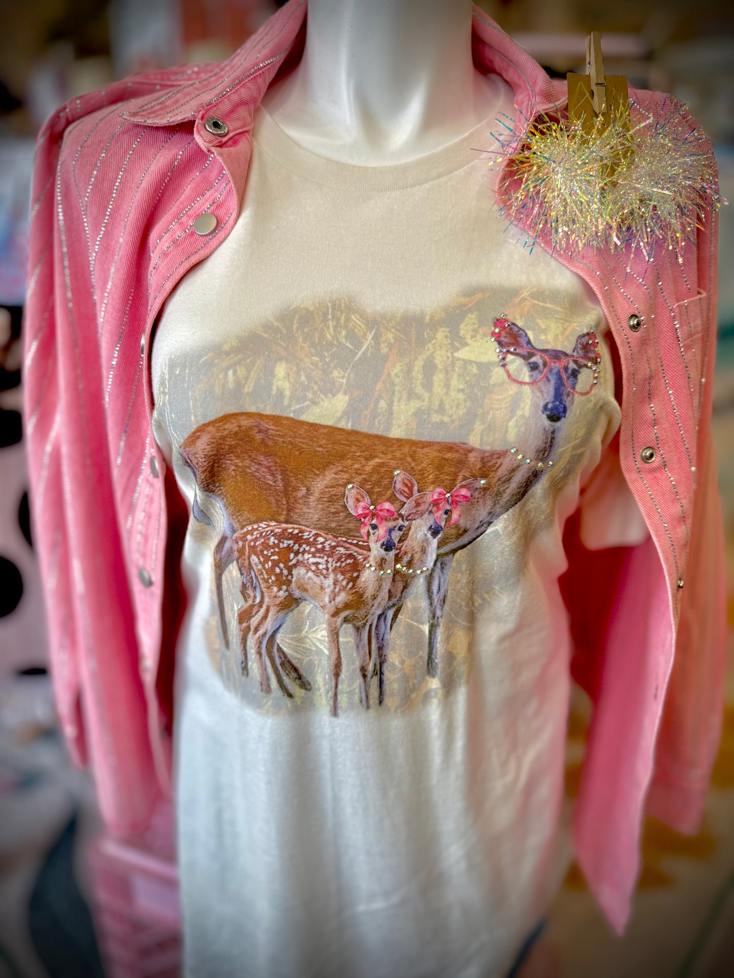 Oh Deer Bling Affirmation Tee