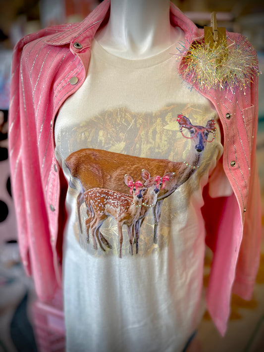 Oh Deer Bling Affirmation Tee