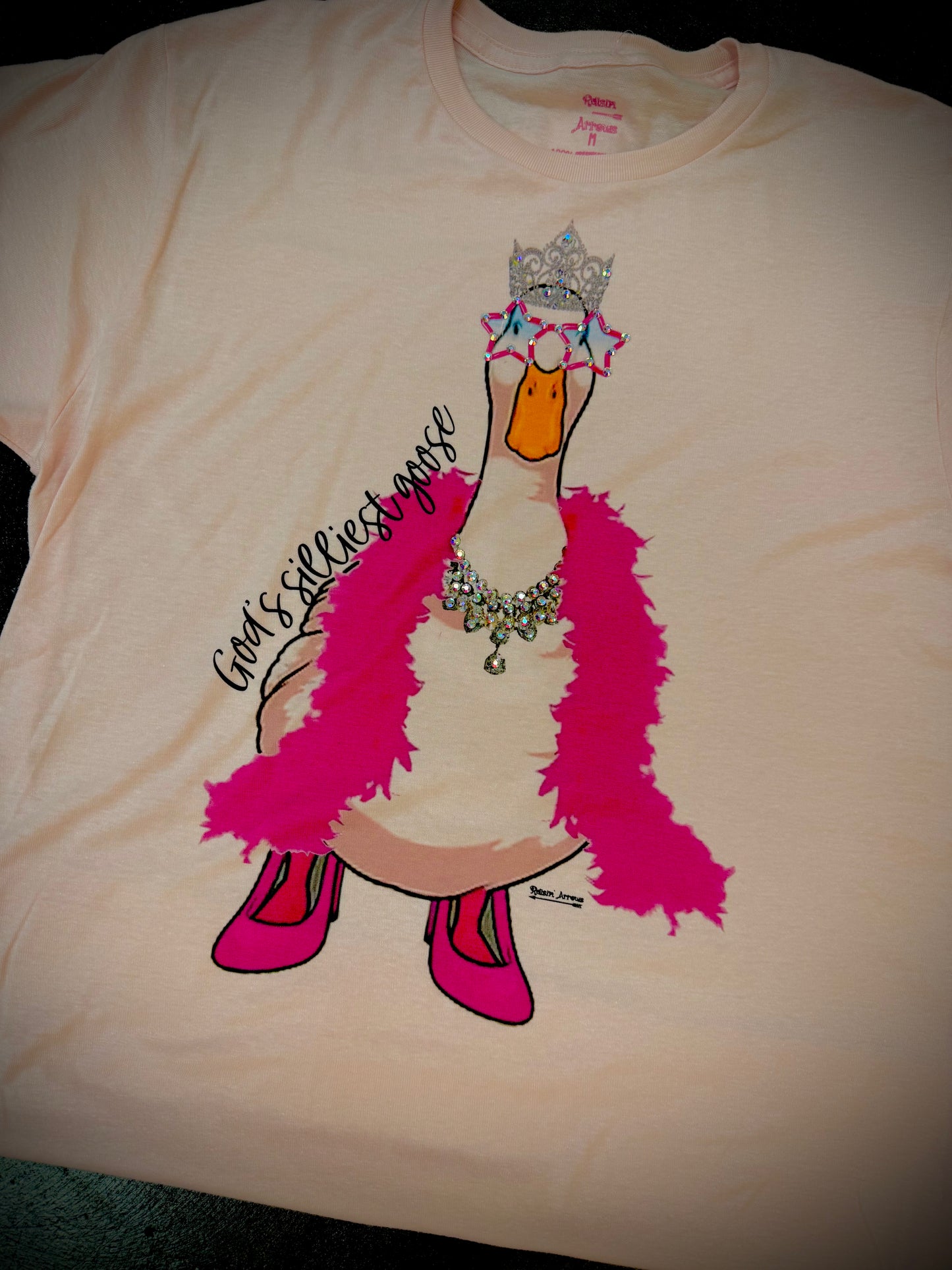 God’s Silliest Goose Bling Tee