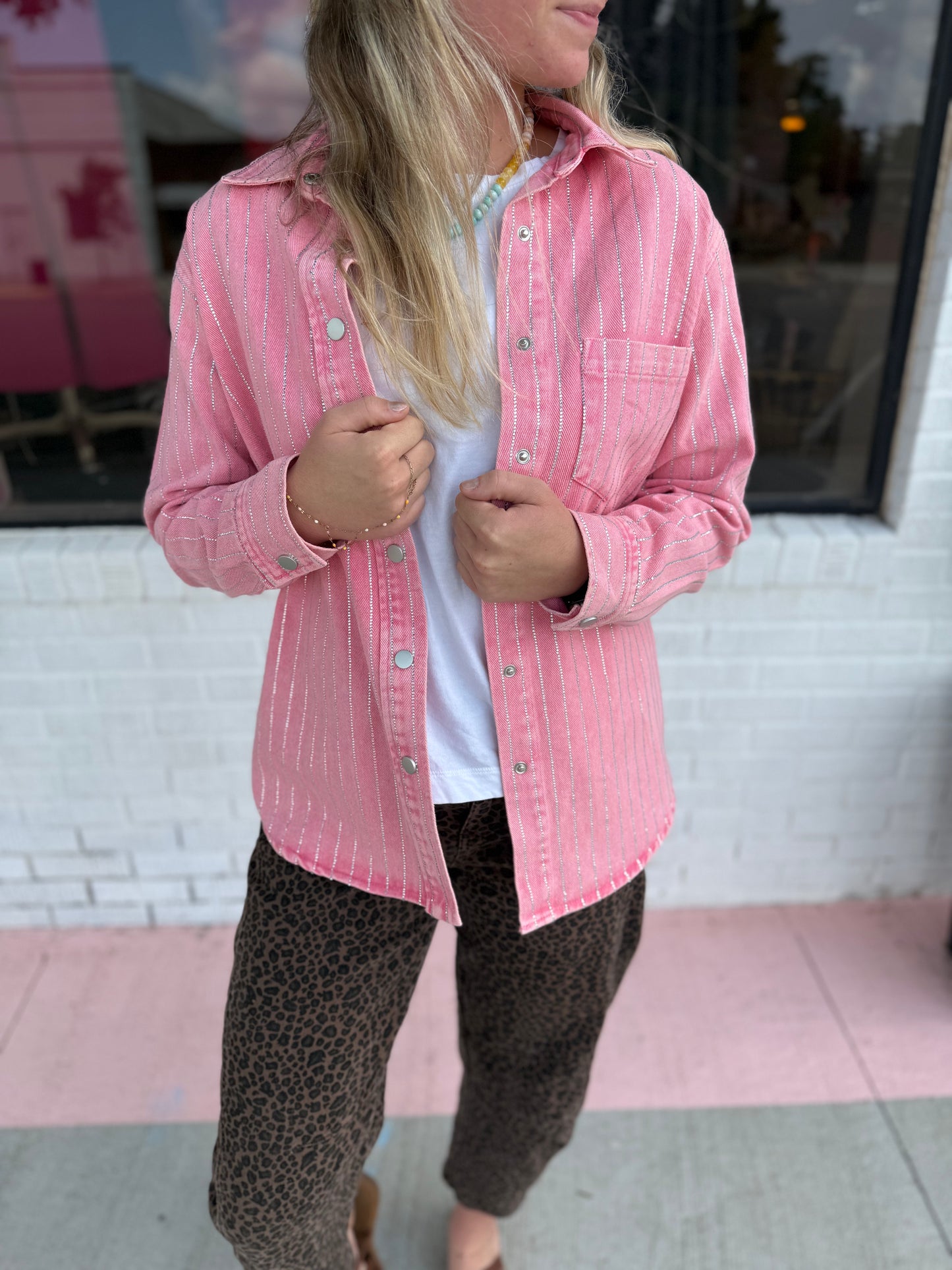 Confidently Chic Bling Jacket (2 colors)