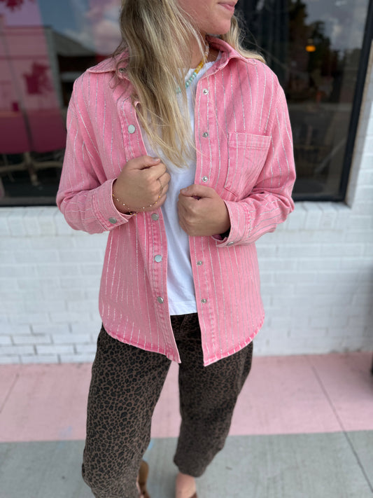 Confidently Chic Bling Jacket (2 colors)