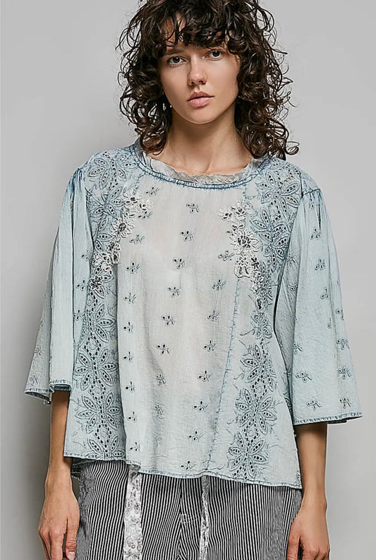 Vintage Belle Top (2 colors)
