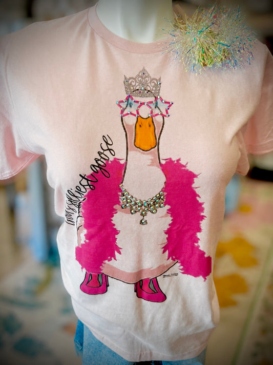 God’s Silliest Goose Bling Tee