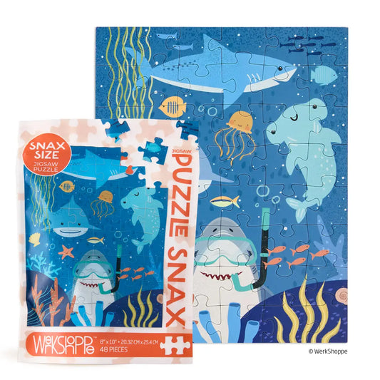 Shark Tank 48 Piece Jigsaw Puzzle Snax