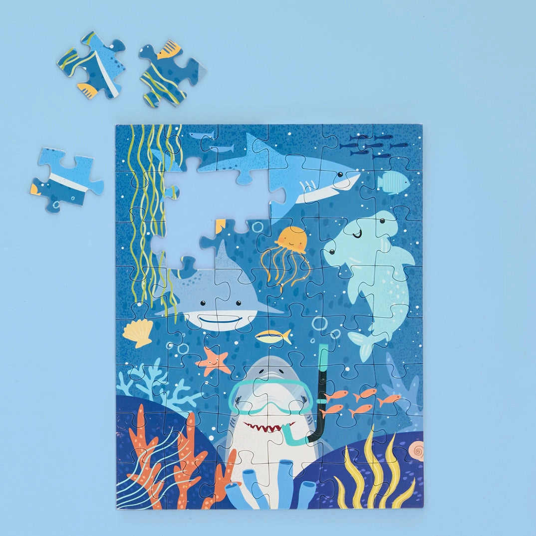 Shark Tank 48 Piece Jigsaw Puzzle Snax