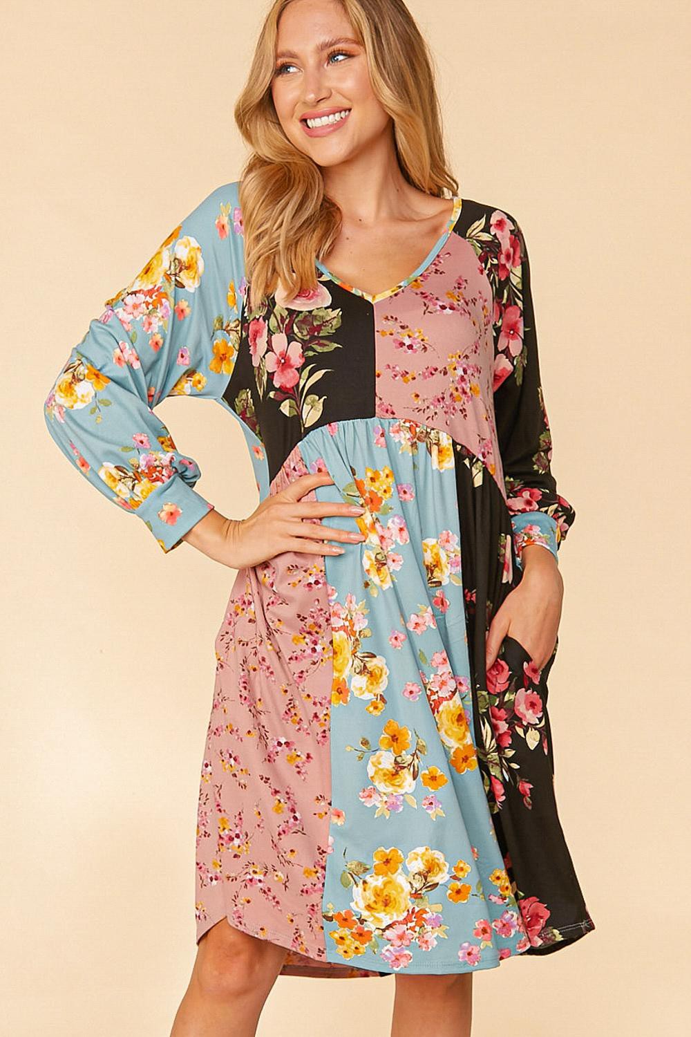 Delaware Patchwork Dress