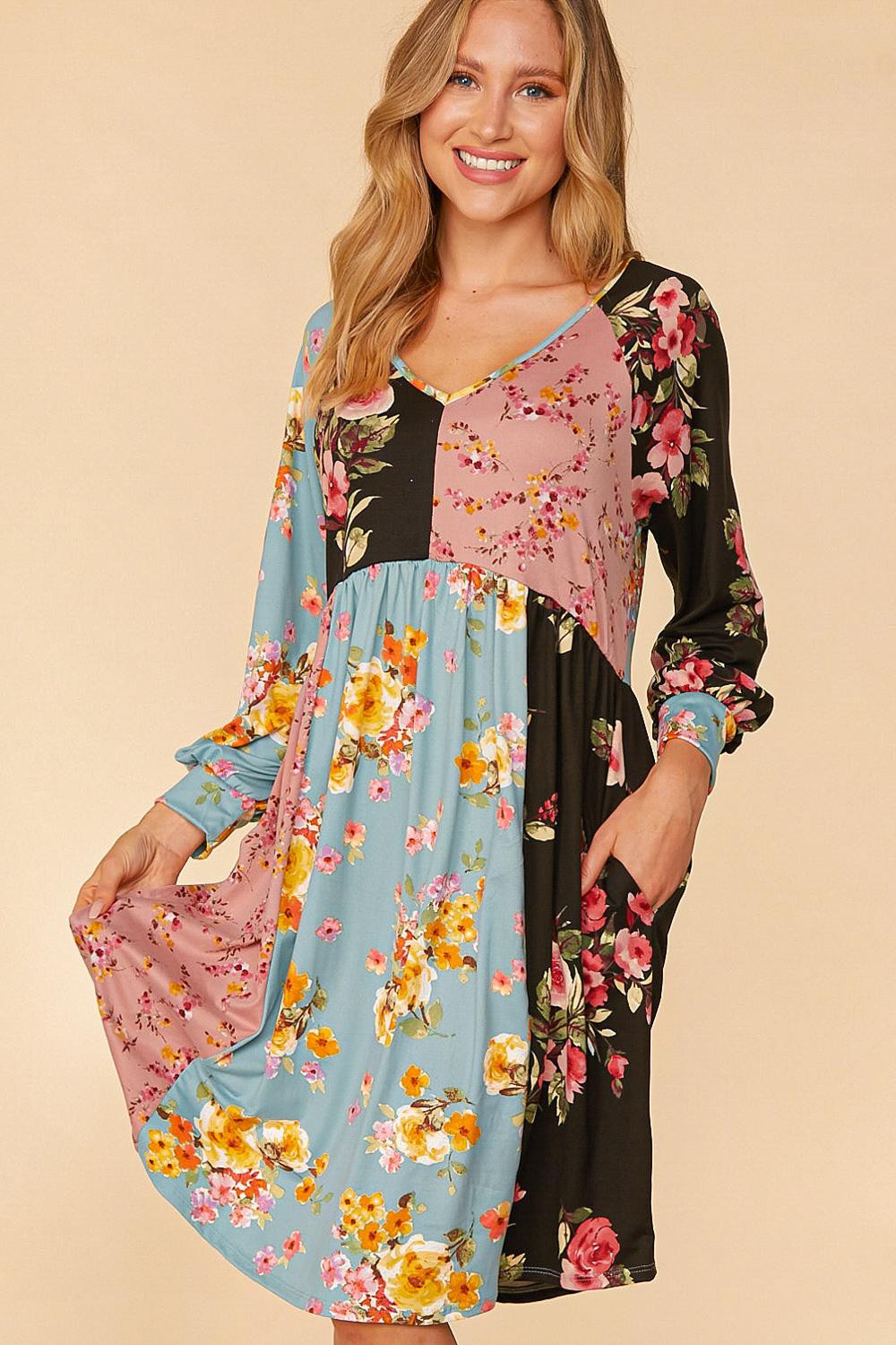 Delaware Patchwork Dress