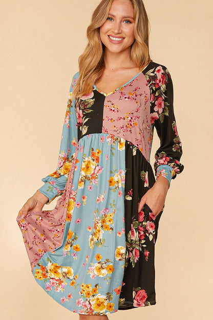 Delaware Patchwork Dress