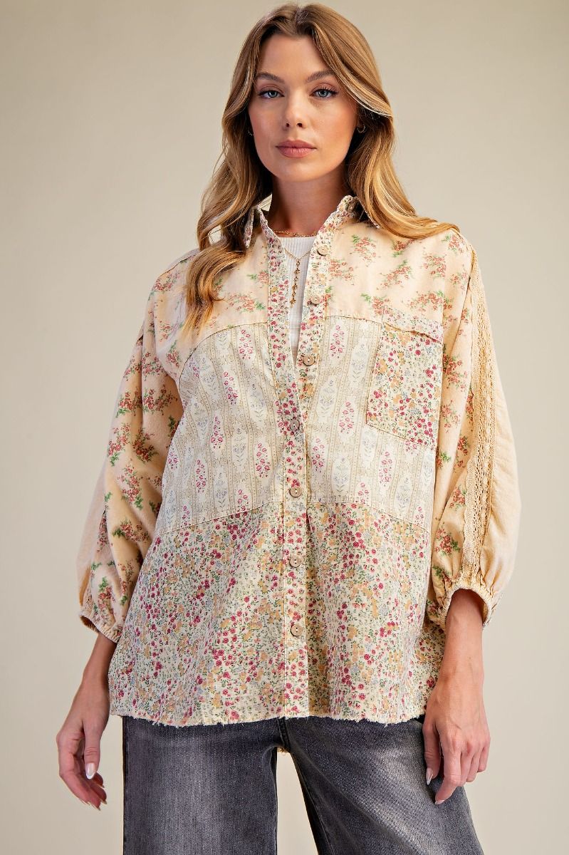 Floral Fields Top