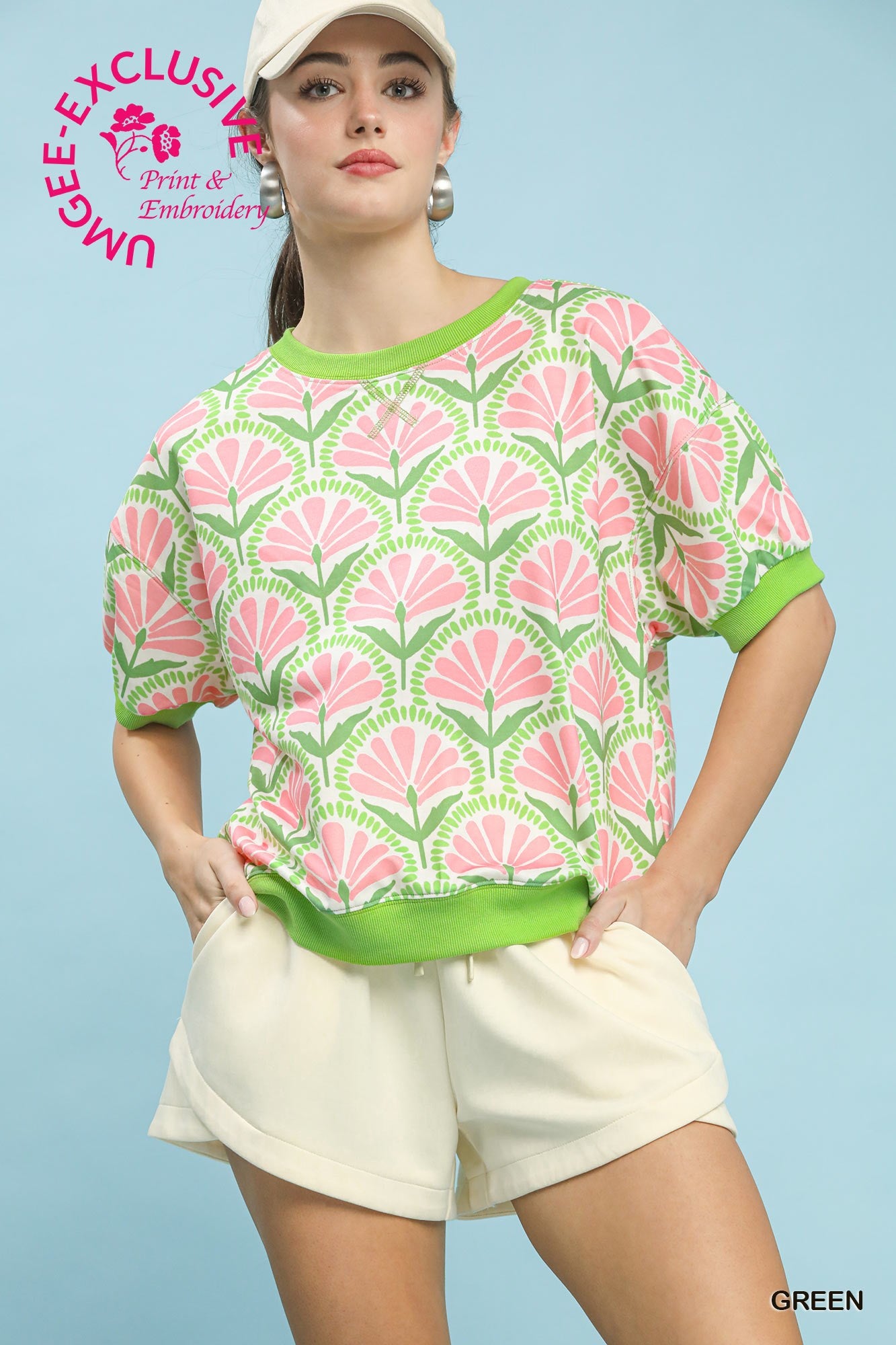 Tropical Bloom Top