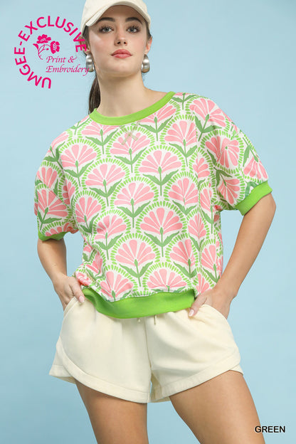 Tropical Bloom Top