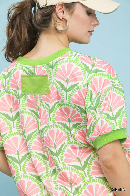 Tropical Bloom Top