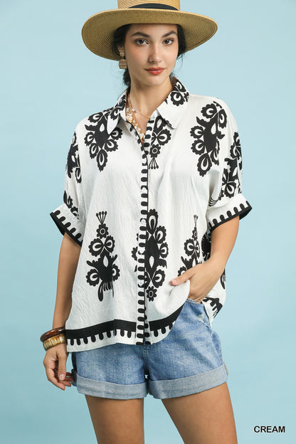 Moonlight Garden Top
