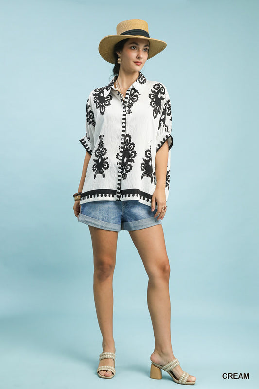 Moonlight Garden Top