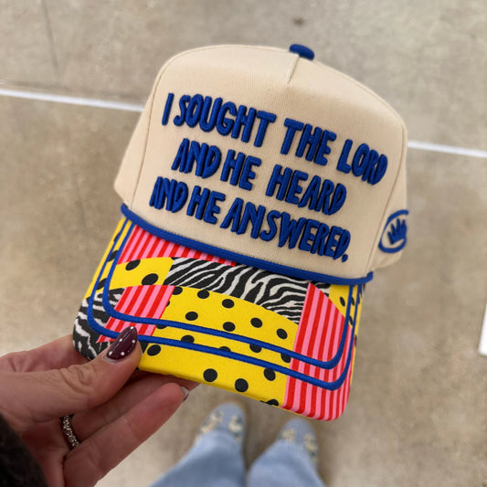 I Sought the Lord Hat