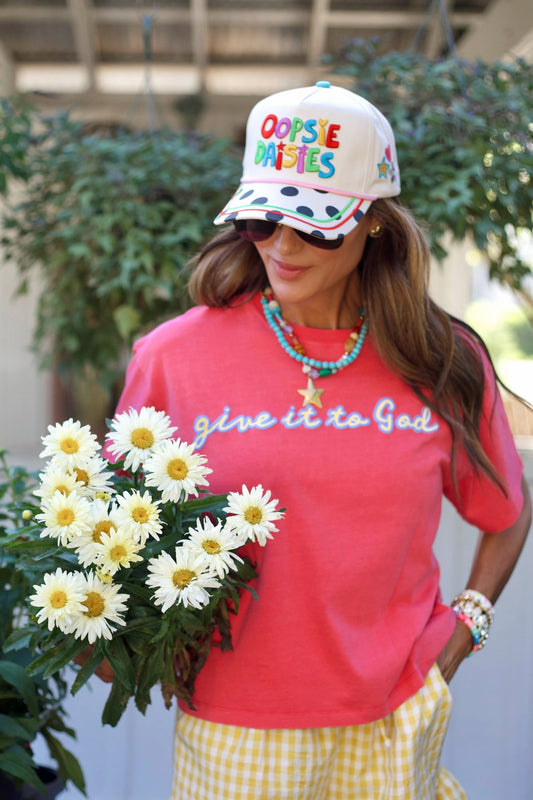 Give It To God Puff Print Tee