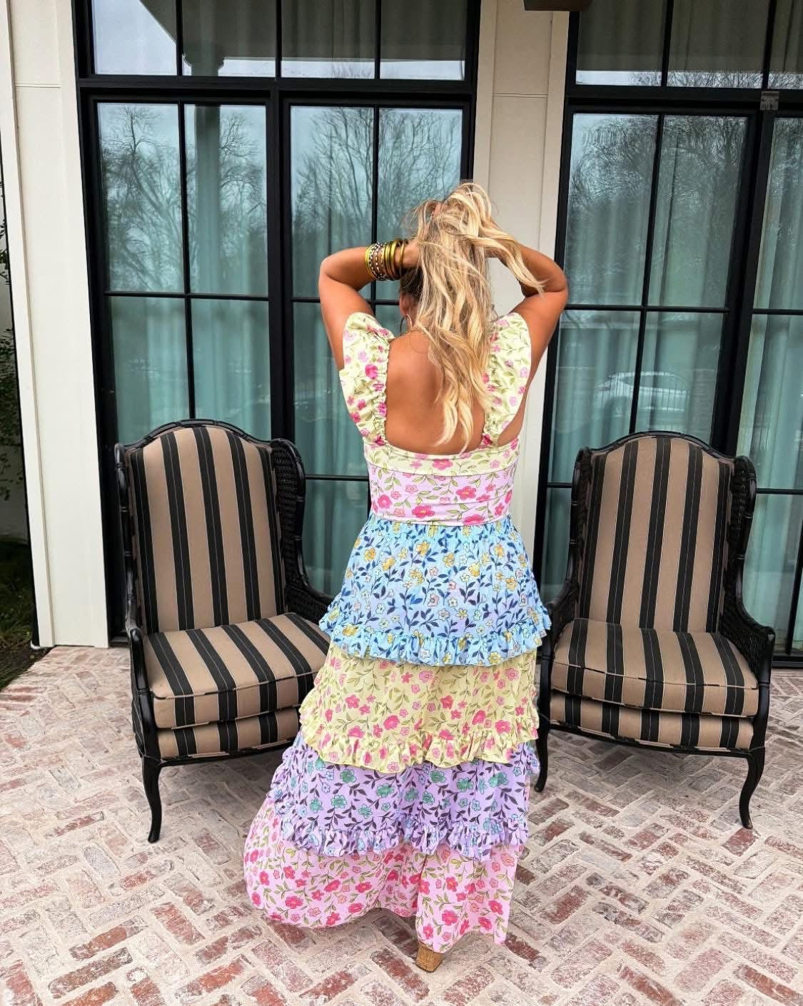 Blakeley One Piece Suit with Skirt Cover Up