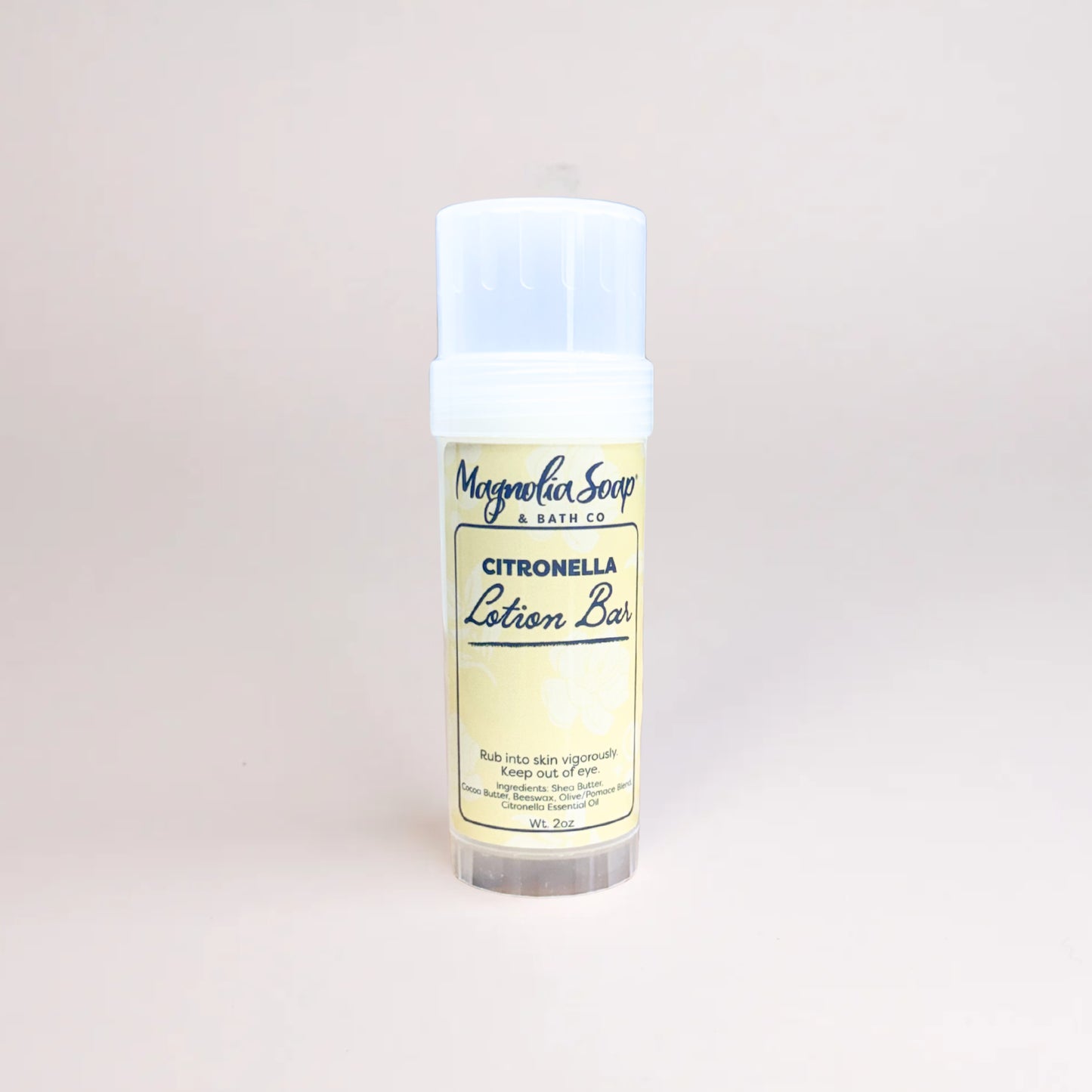 Magnolia Citronella Insect Repellent Lotion Bar