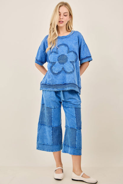 Denim Dreams Daisy Tee