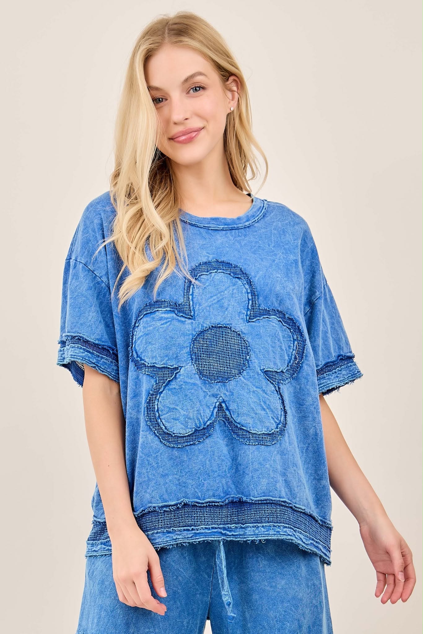Denim Dreams Daisy Tee