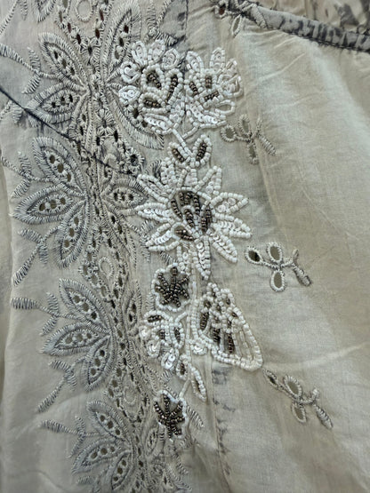 The Vintage Belle Embroidery Eyelet Top
