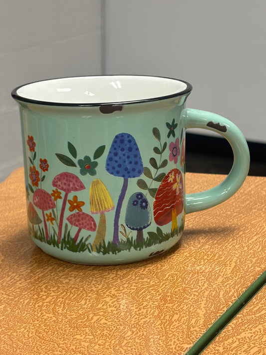 Natural Life Mushroom Mug
