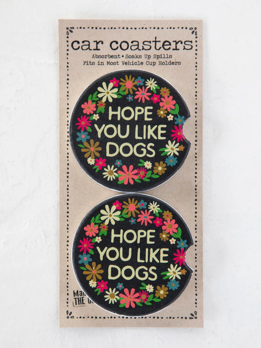 Natural Life Car Coasters