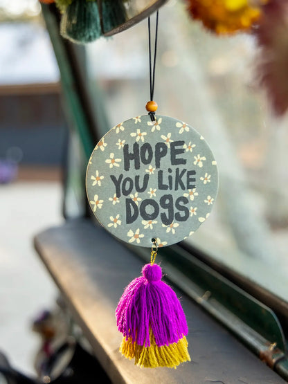Natural Life Like Dogs Car Air Freshener
