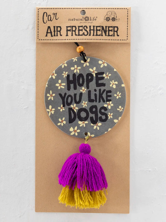 Natural Life Like Dogs Car Air Freshener