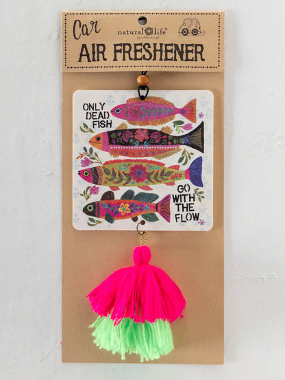 Natural Life Dead Fish Car Air Freshener
