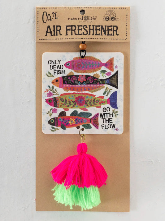 Natural Life Dead Fish Car Air Freshener