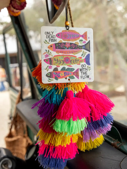 Natural Life Dead Fish Car Air Freshener