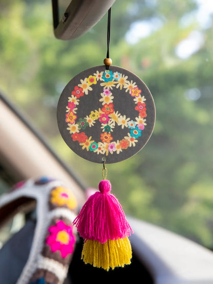 Natural Life Peace Car Air Freshener