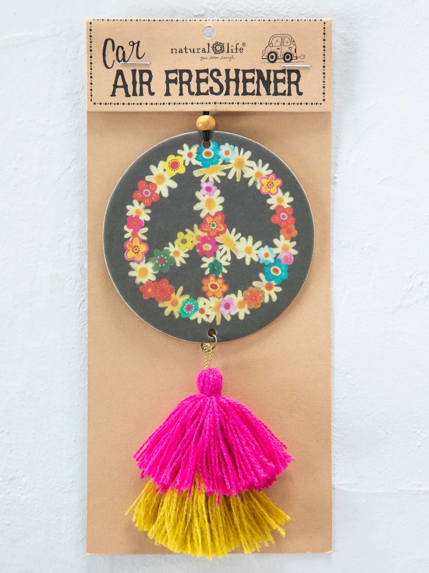 Natural Life Peace Car Air Freshener