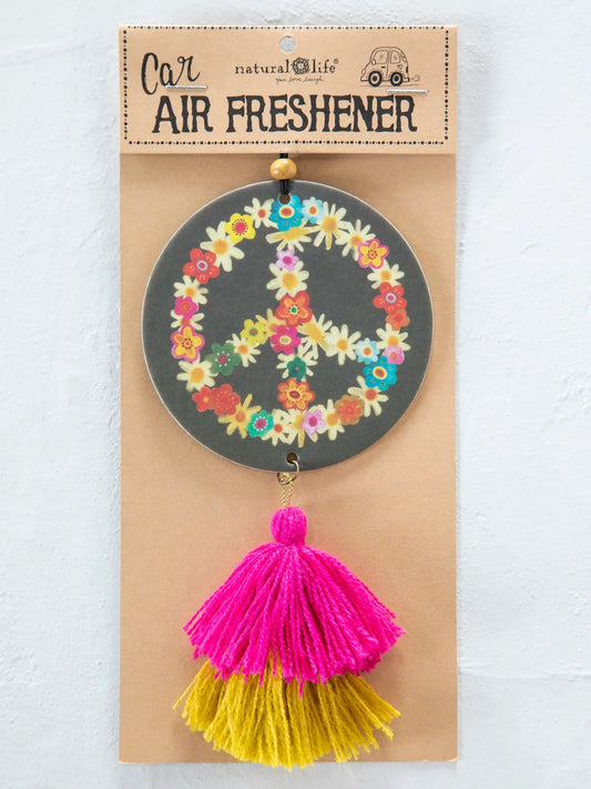 Natural Life Peace Car Air Freshener