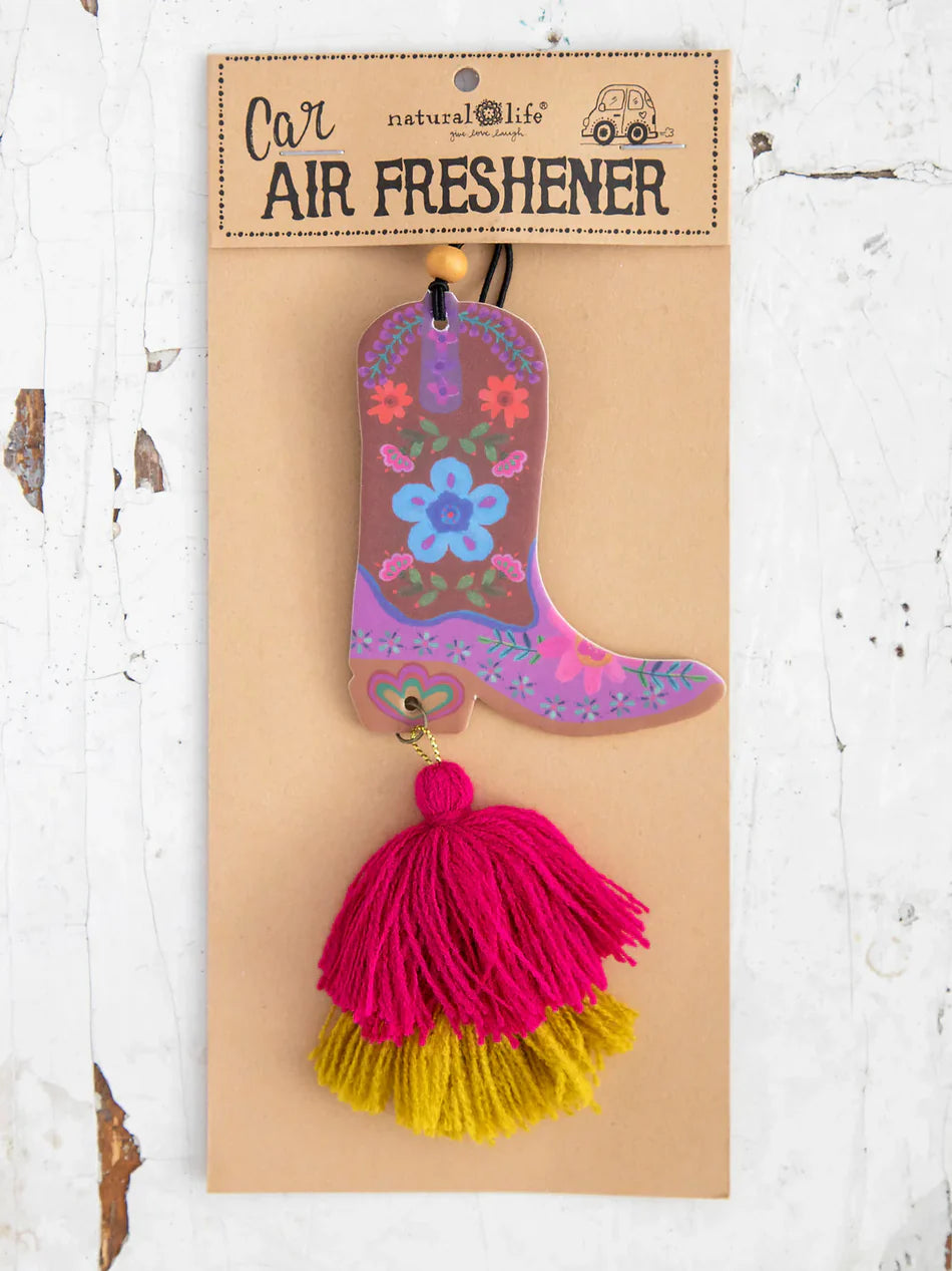 Natural Life Boot Car Air Freshener