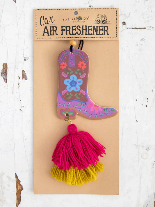 Natural Life Boot Car Air Freshener