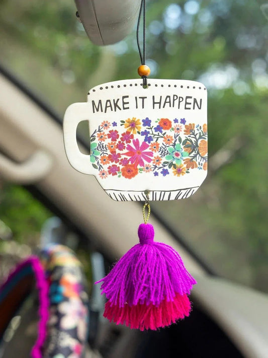Natural Life Make It Happen Car Air Freshener