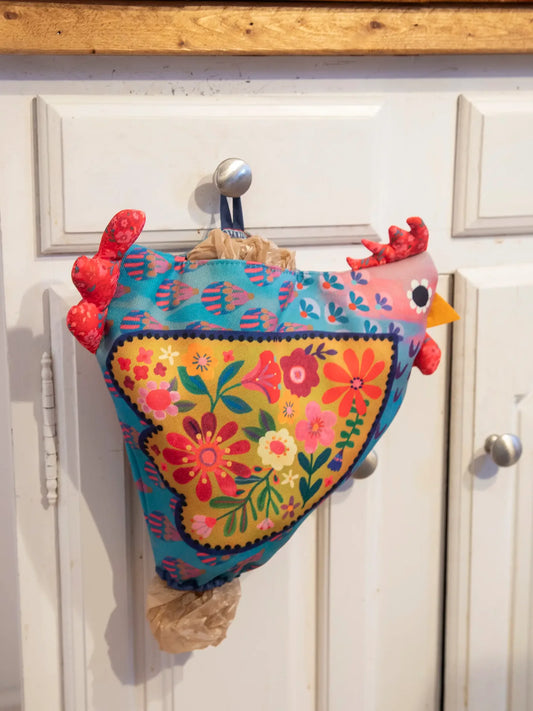 Natural Life Chicken Grocery Bag Holder