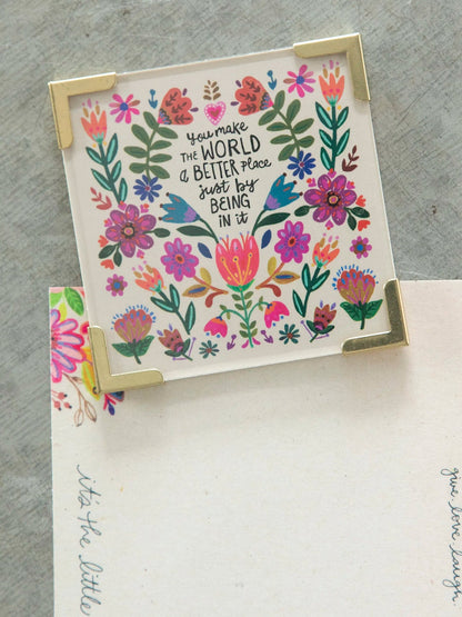Natural Life Better Place Magnet ￼